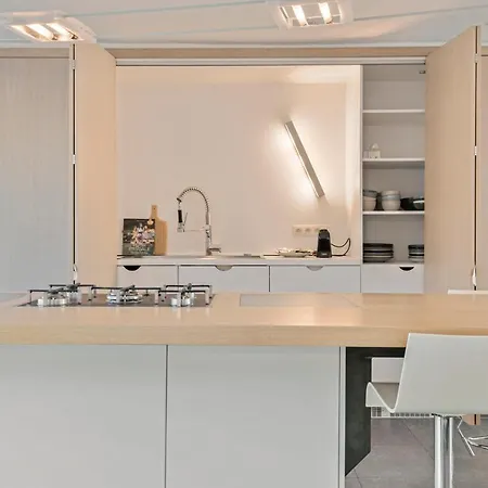 Modern Architectural House 5 Min From Beach With Great Private Garden Ferienhaus Koksijde