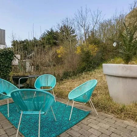 Ferienhaus Modern Architectural House 5 Min From Beach With Great Private Garden